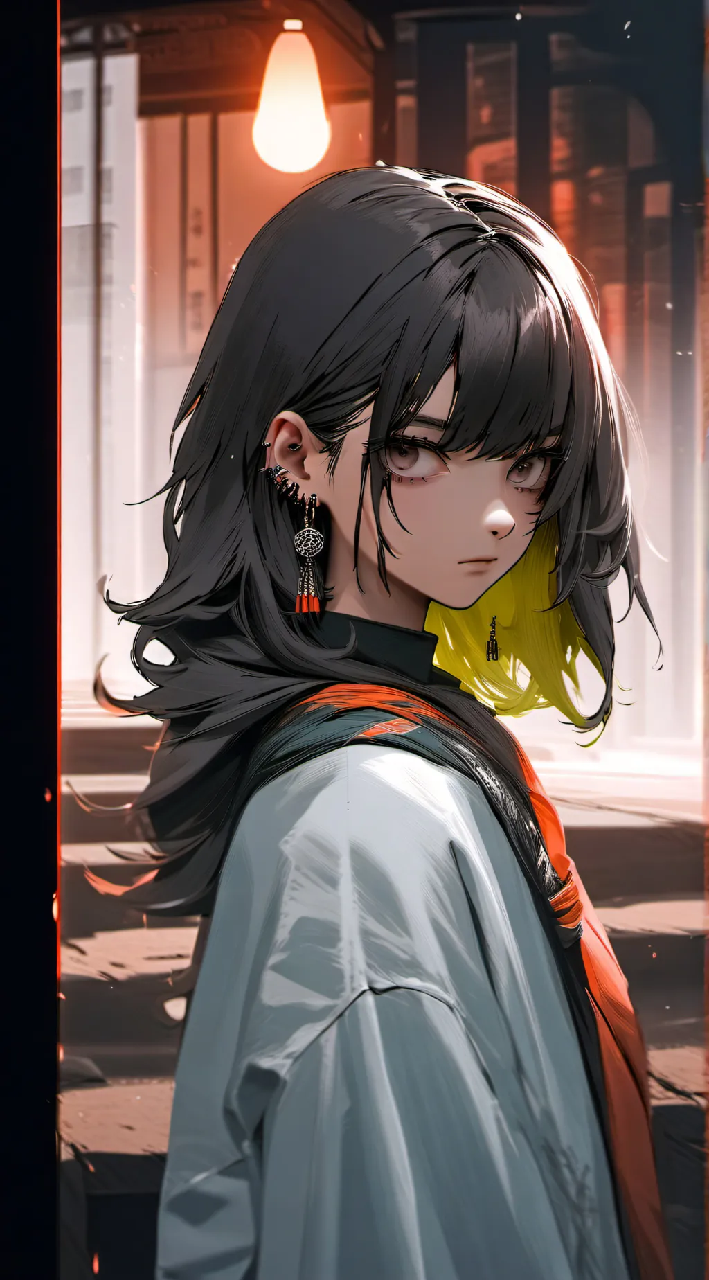 ai character: Salsa background