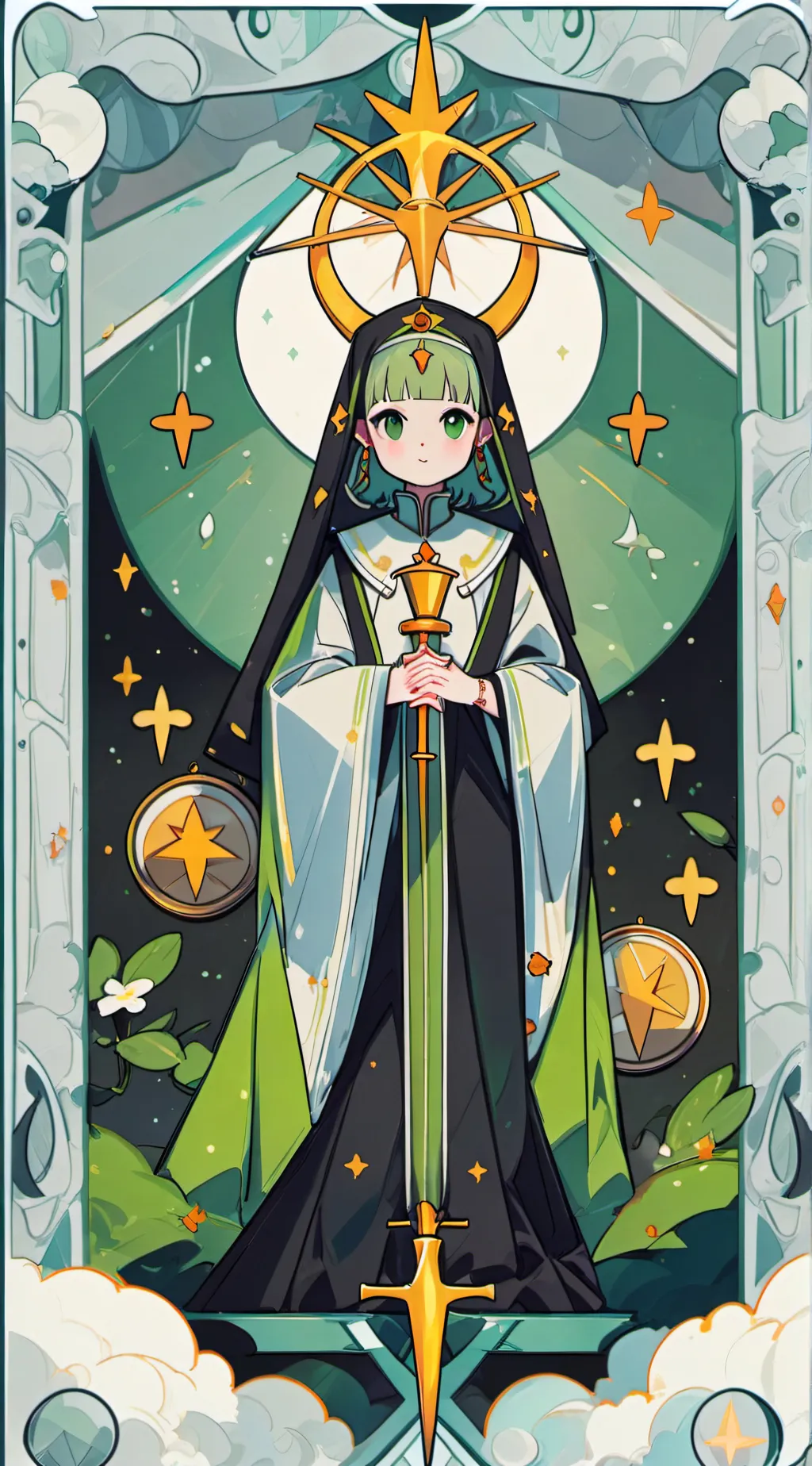 ai character: Aria background