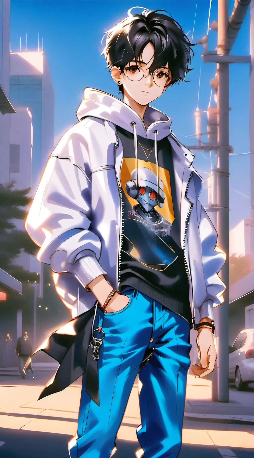 ai character: Ryūji background