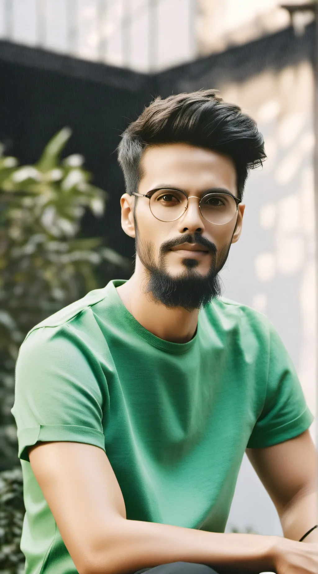 ai character: Johnny  background