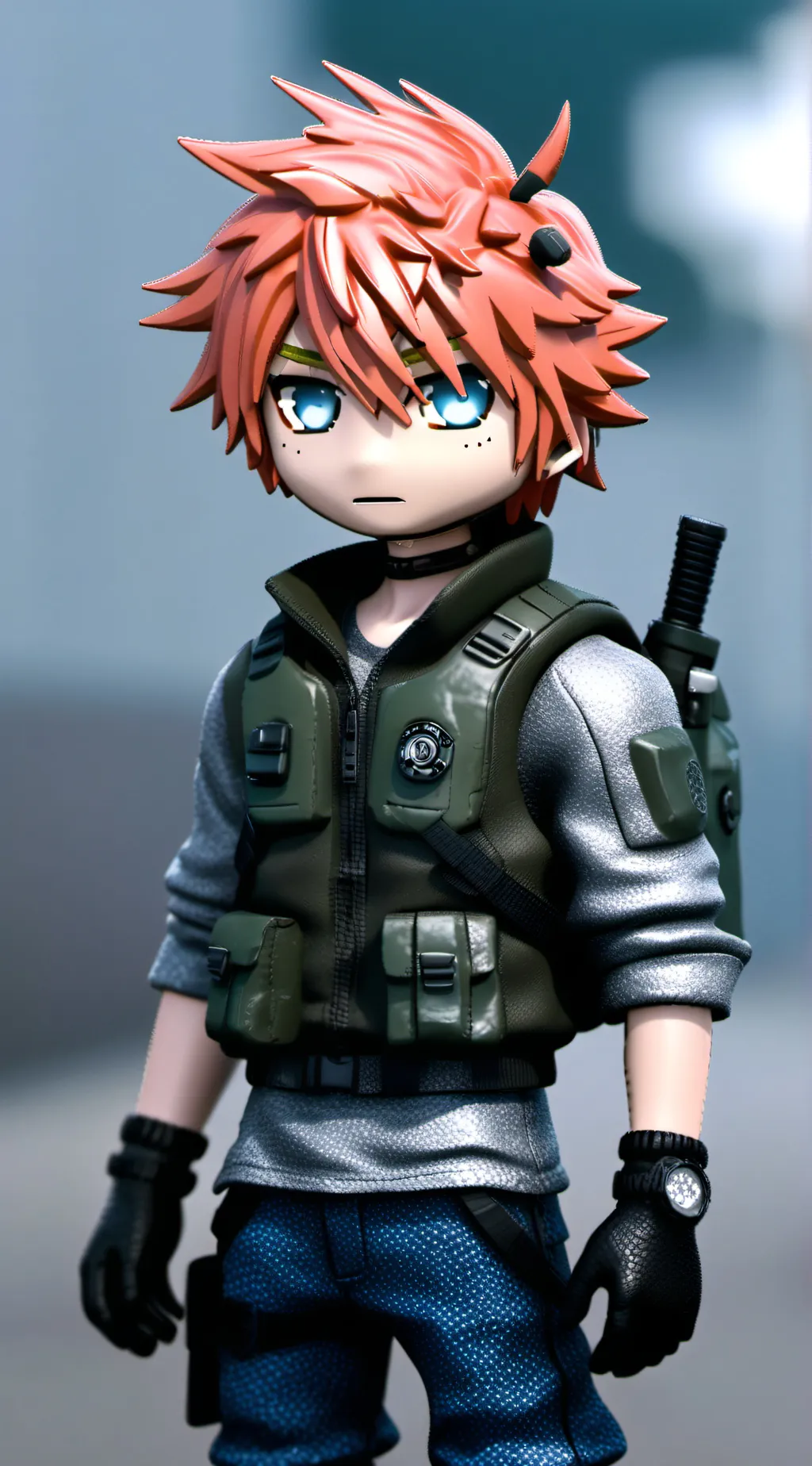 ai character: mike*burh this * background