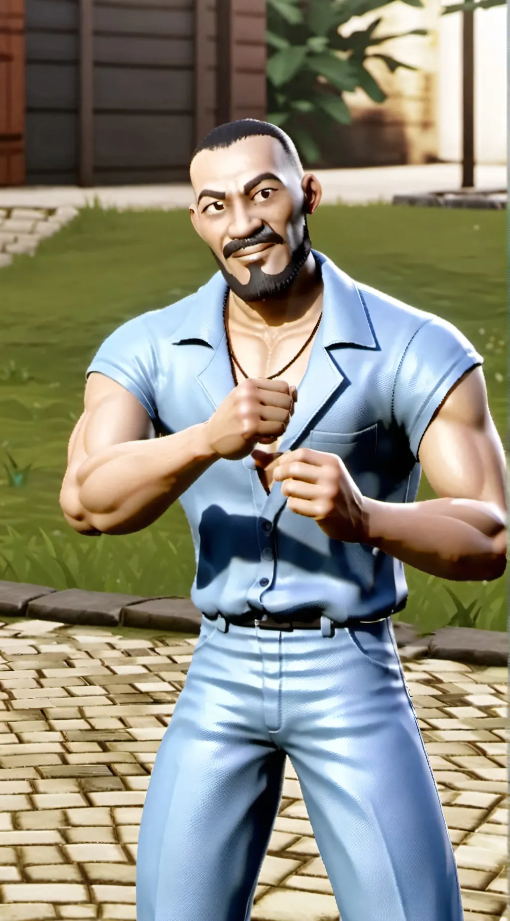 ai character: good luck, charlie background