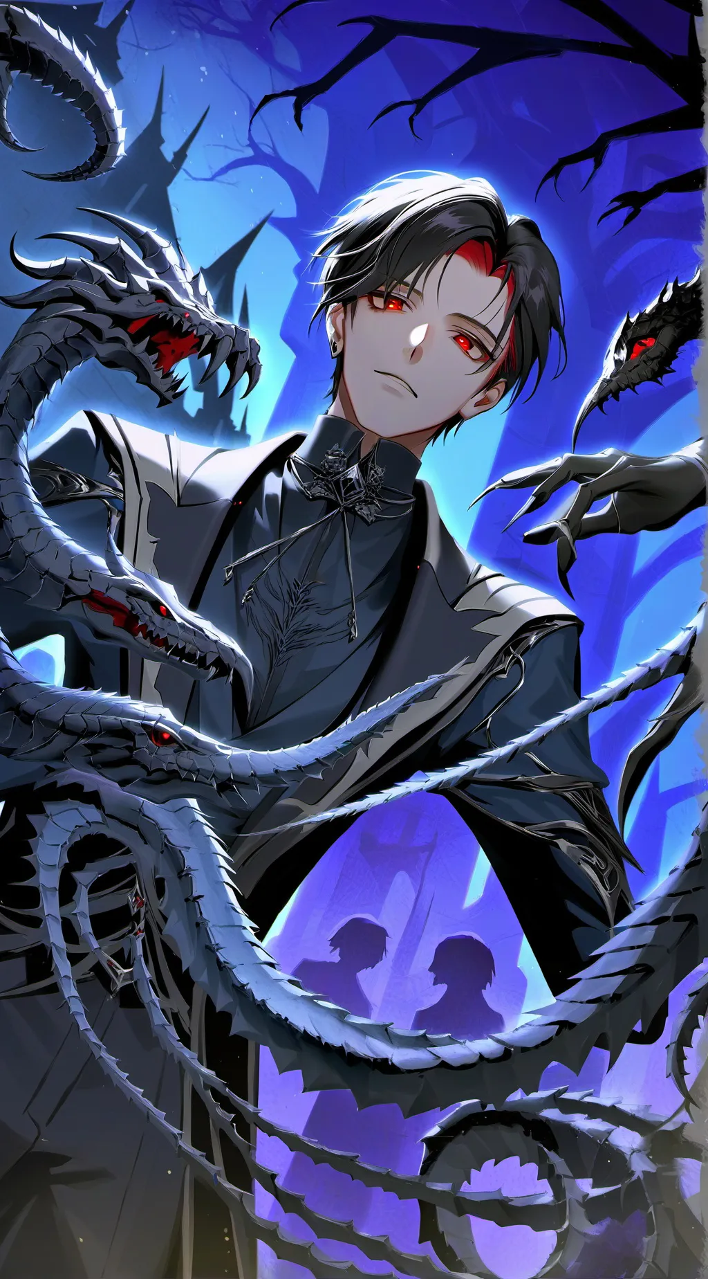 ai character: Akuma background