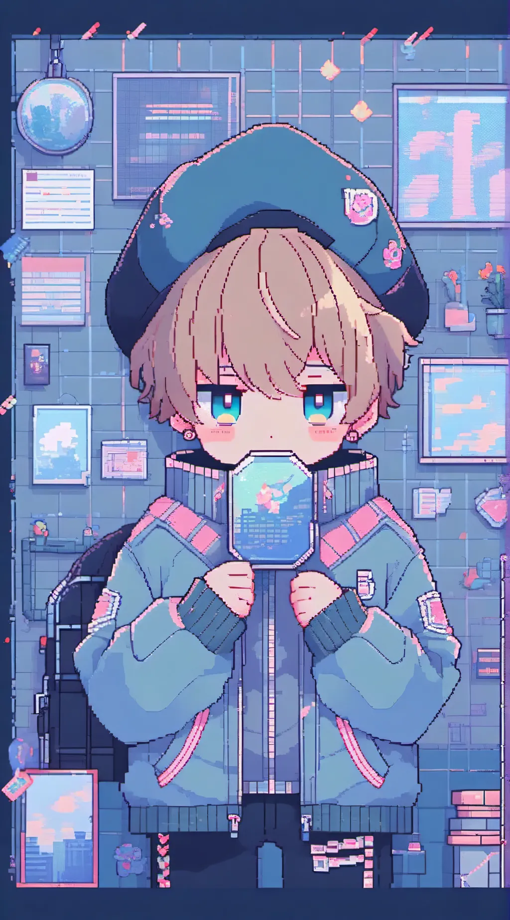 ai character: Max background