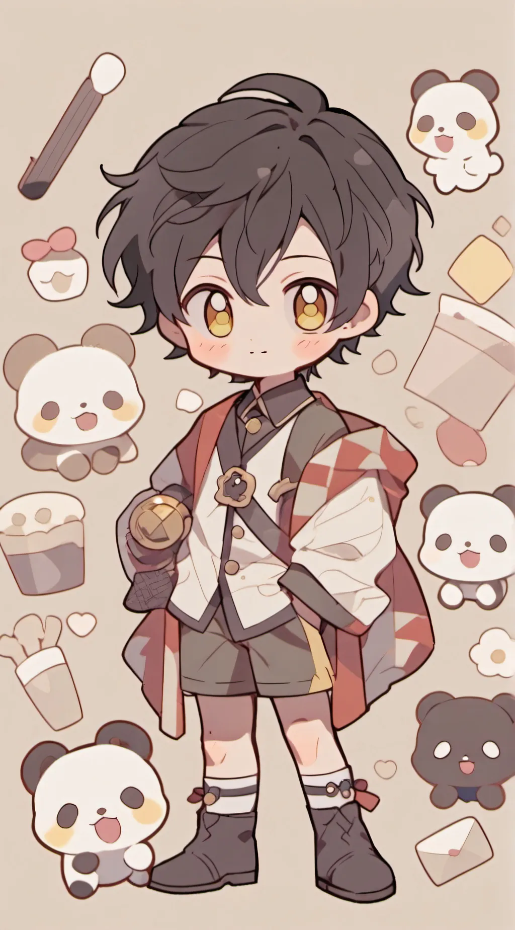 ai character: ❤️Asher❤️ background