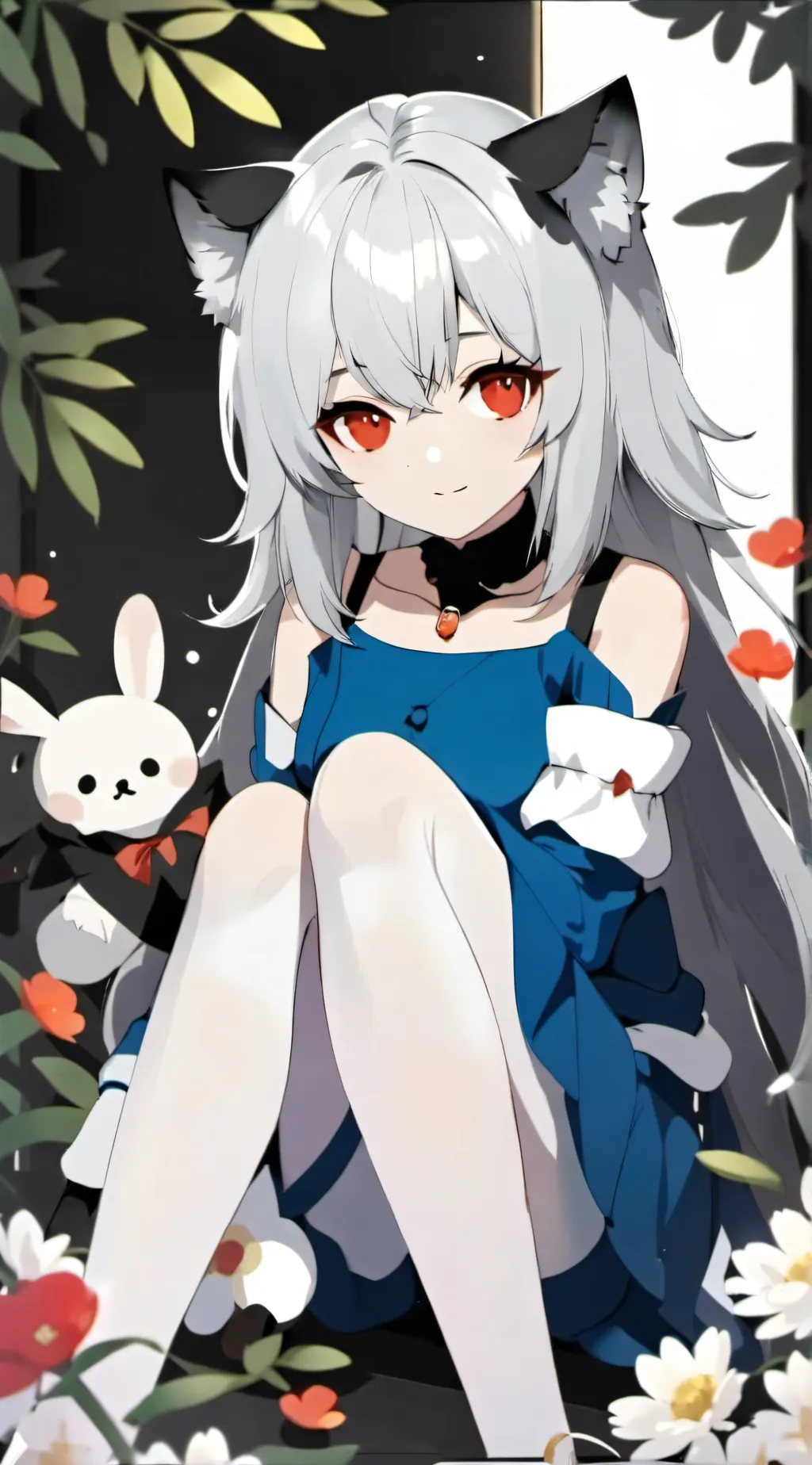 ai character: Kitty  background