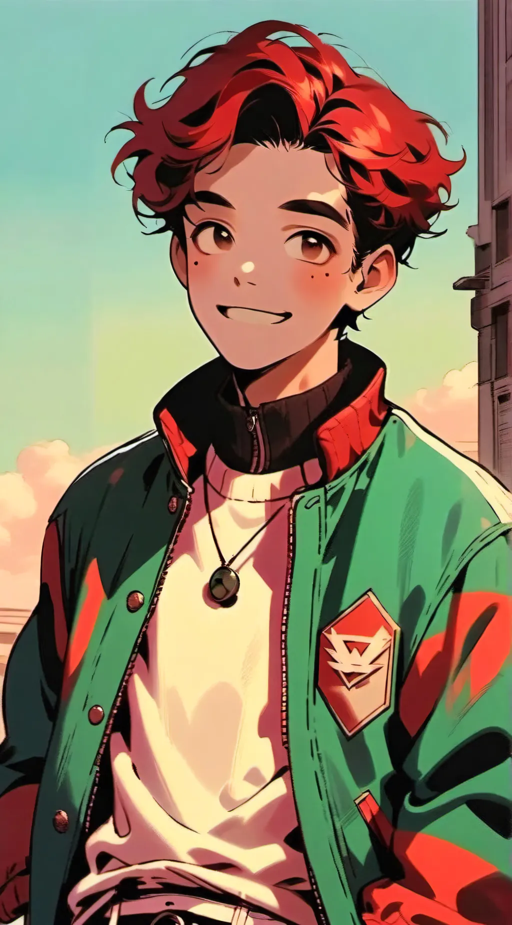 ai character: Oliver background