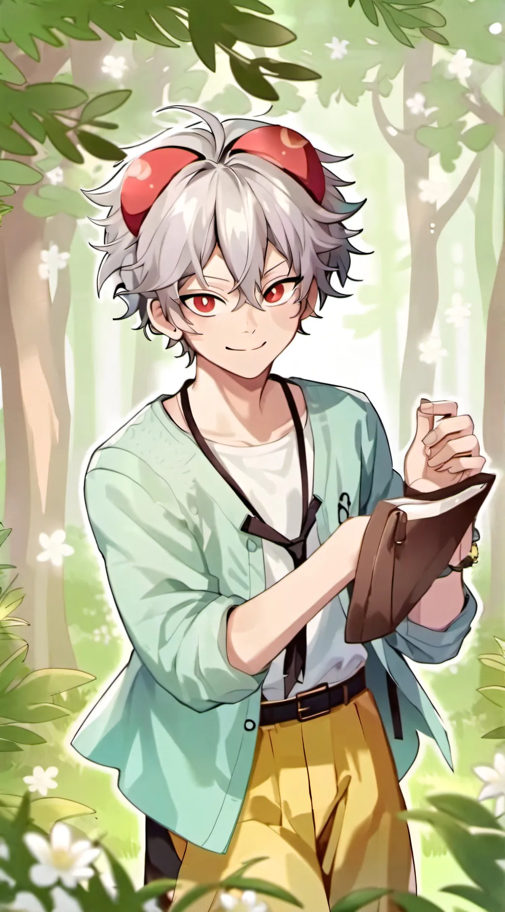 ai character: sabito+sanemi+kana background