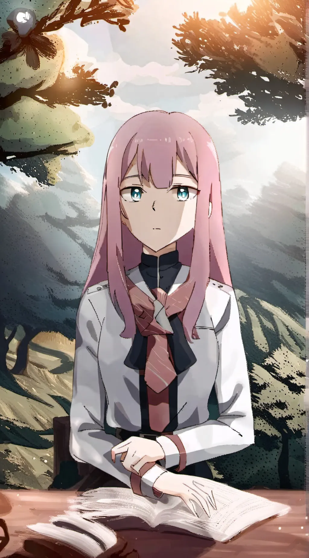 ai character: Lily background