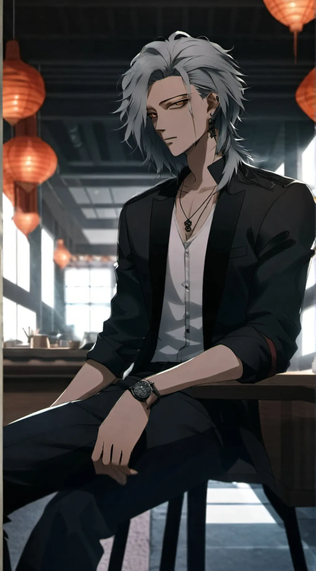 ai character: Atlas background