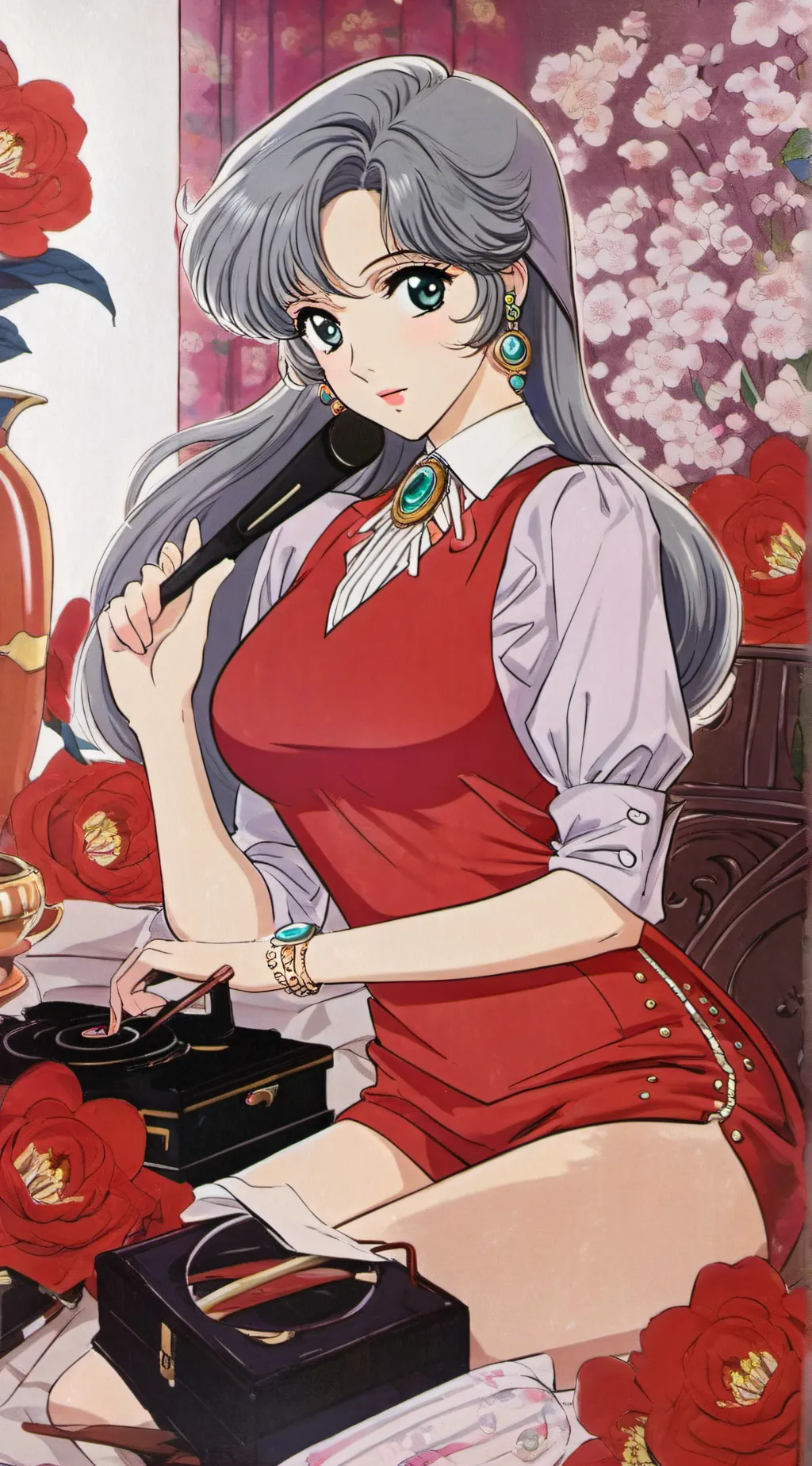 ai character: Jasmin background