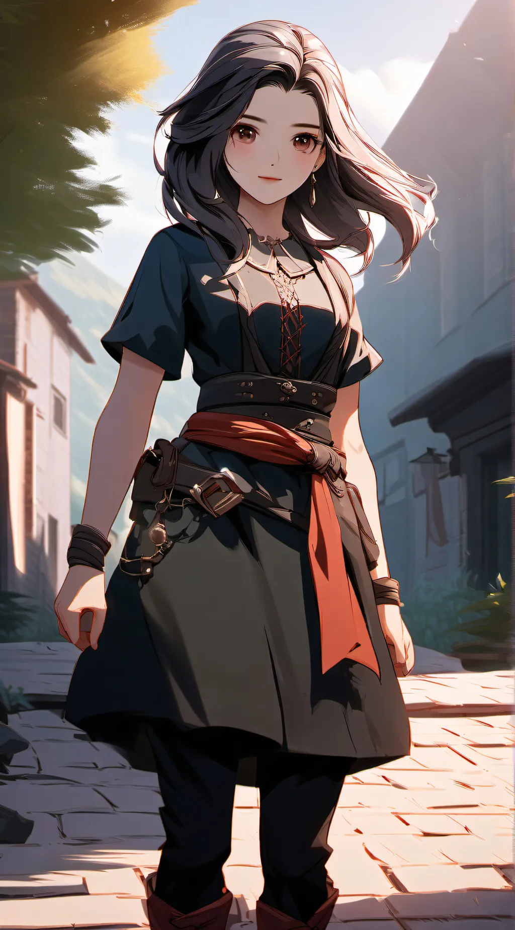 ai character: Dot dot dot background