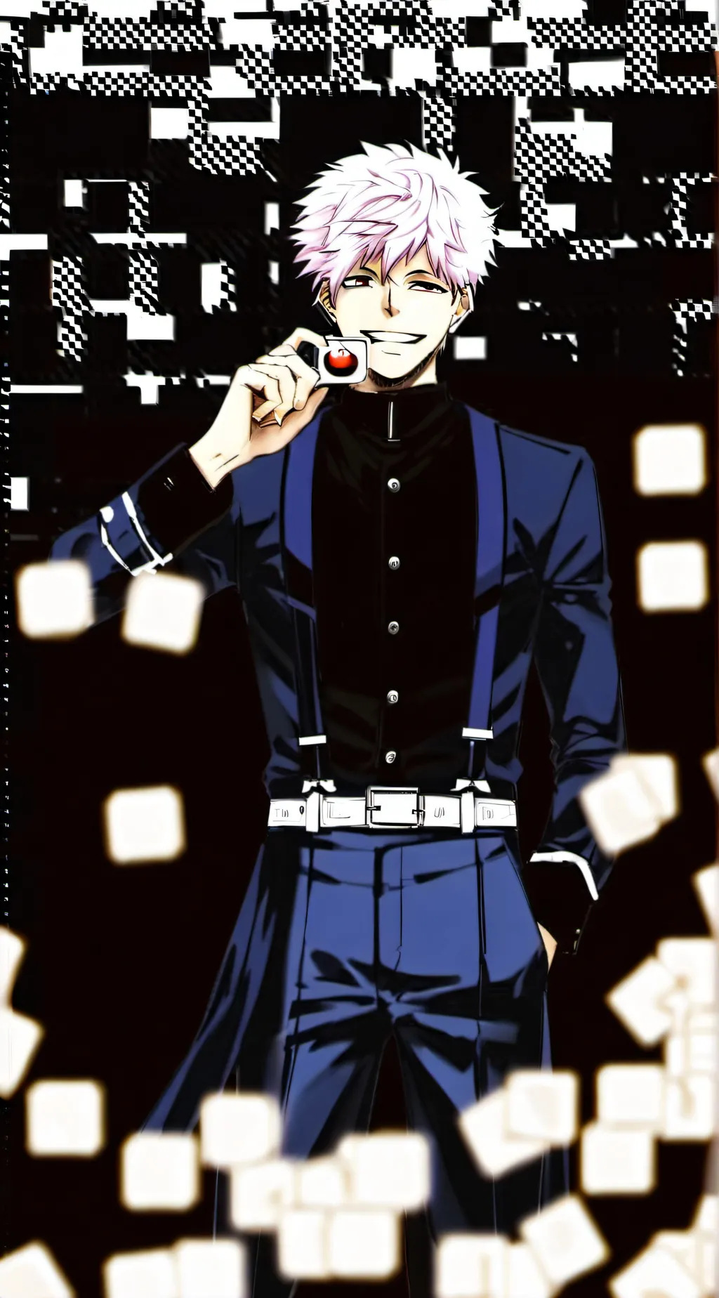 ai character: gojo background