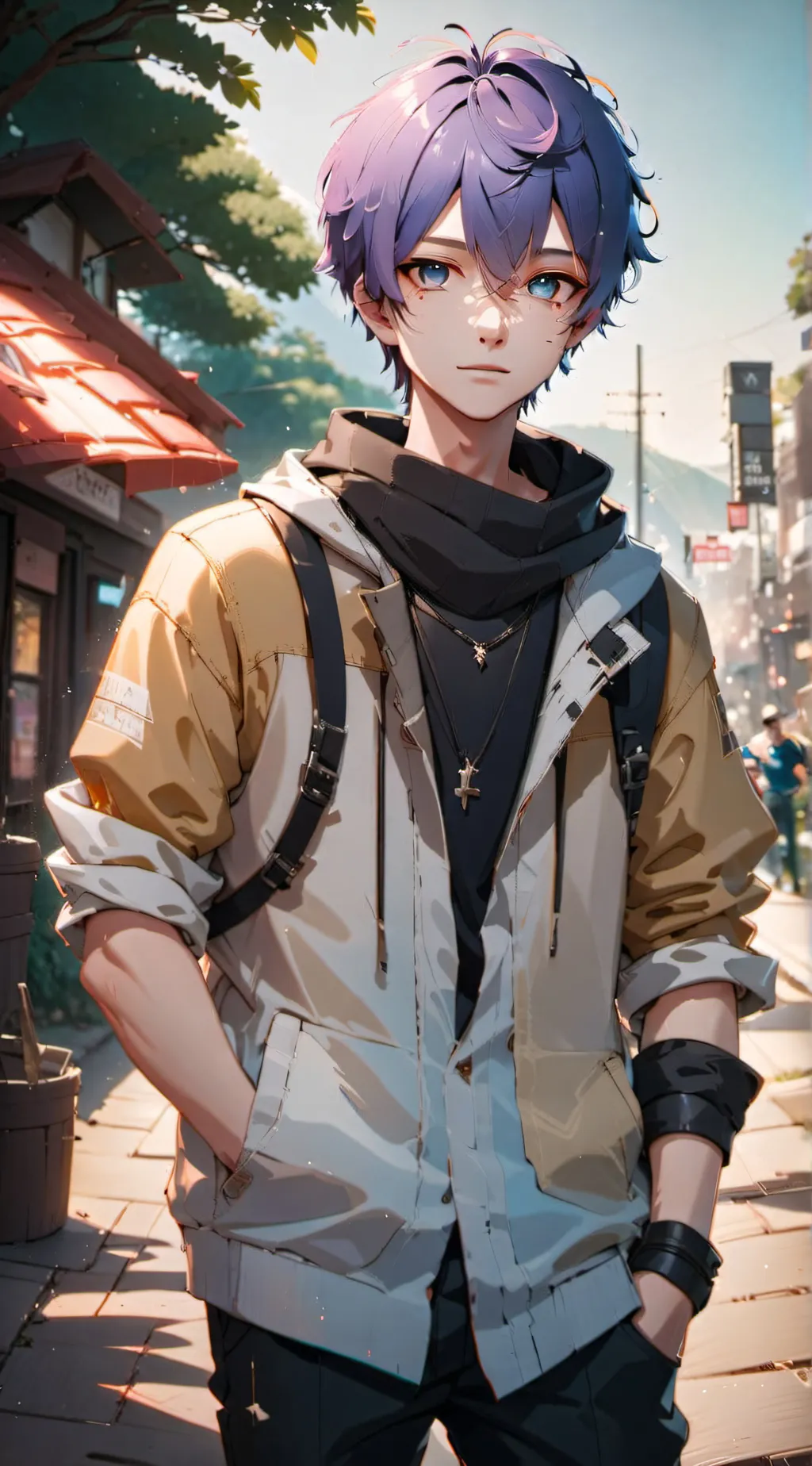 ai character: Mike background