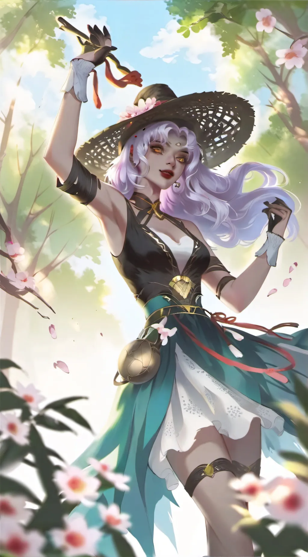 ai character: silvanna background