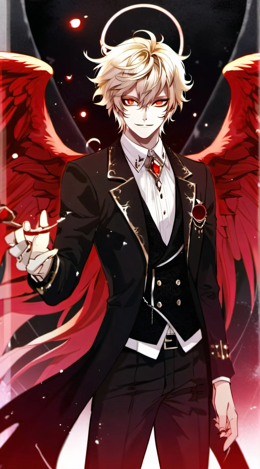 ai character: Radioapple child background