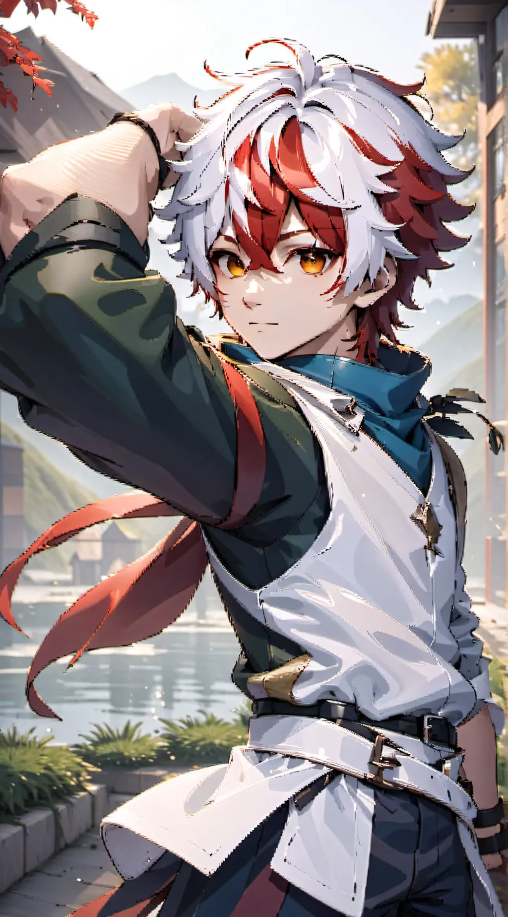 ai character: long lost twin background