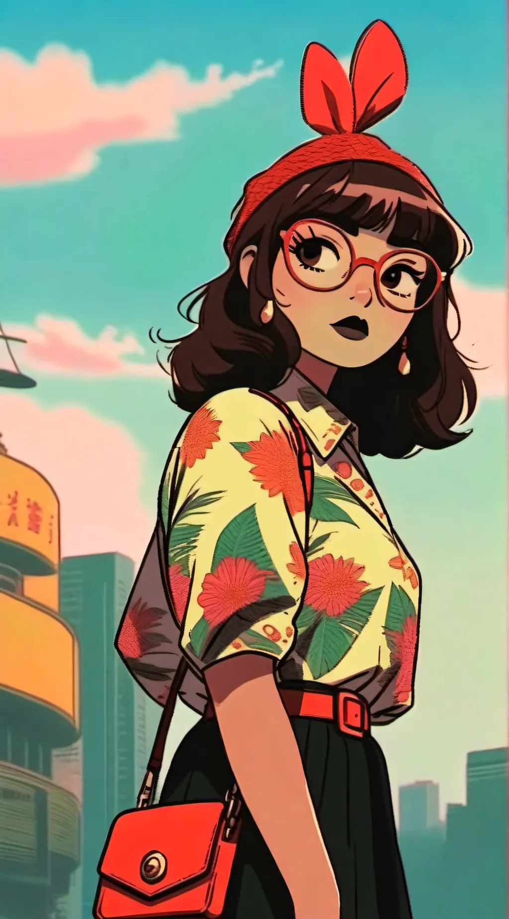 ai character: Maria !! background