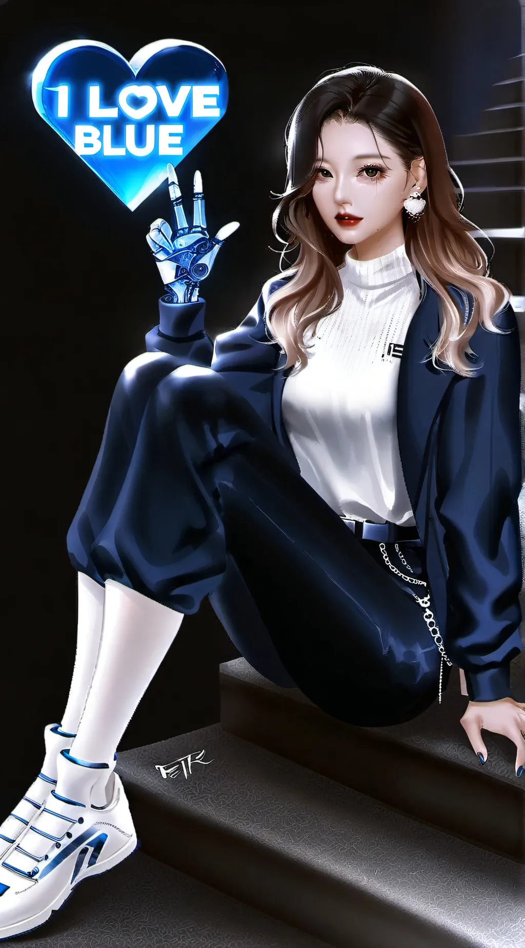 ai character: Angel background