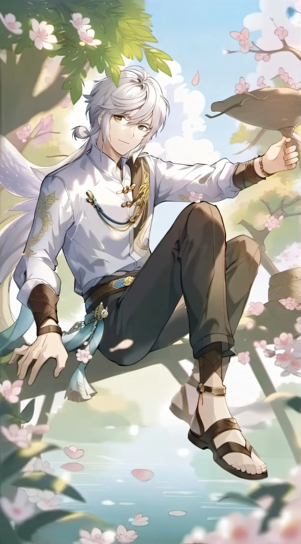 ai character: Kiro Bakugo  background