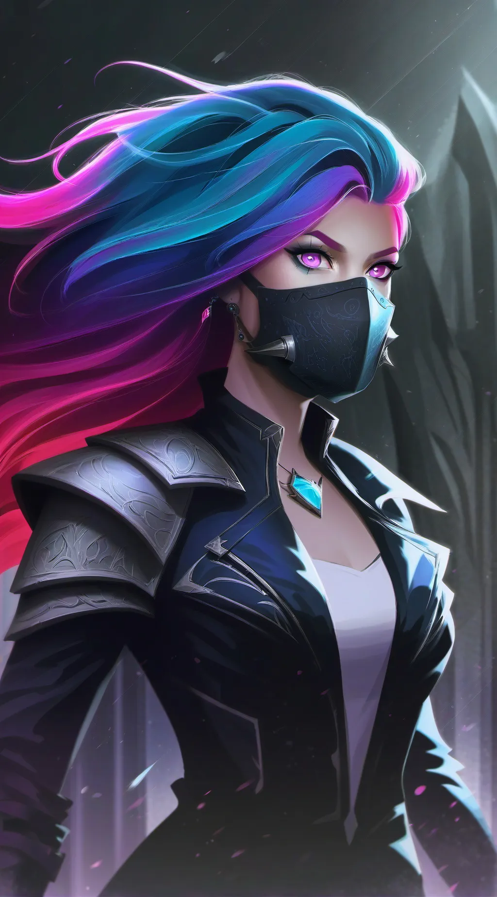 ai character: Kat off brand  background