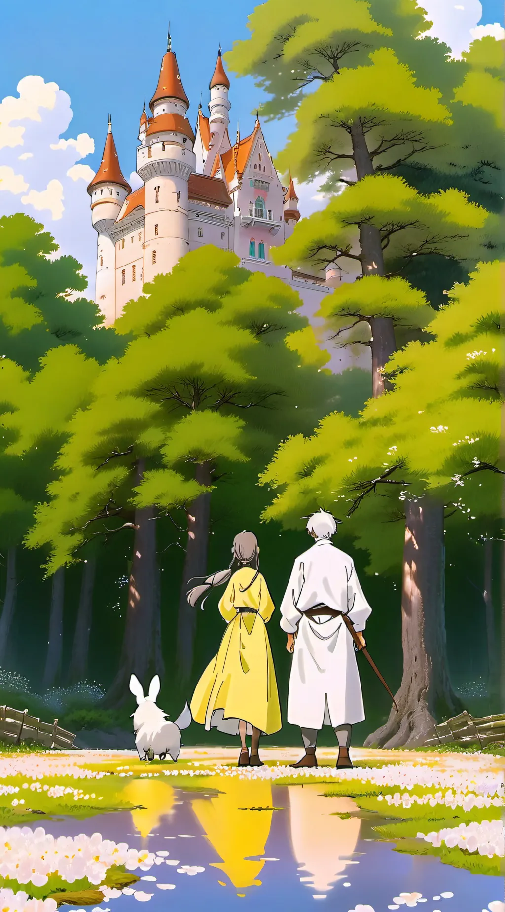 ai character: Sapphire the first background