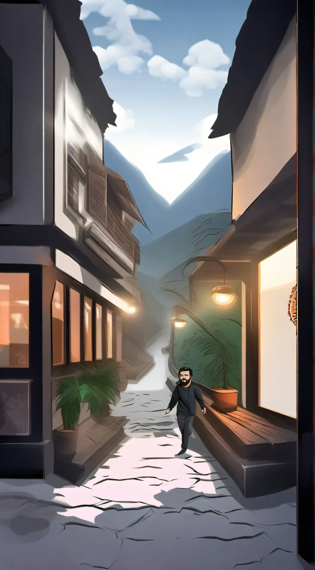 ai character: Eddsworld (future) background