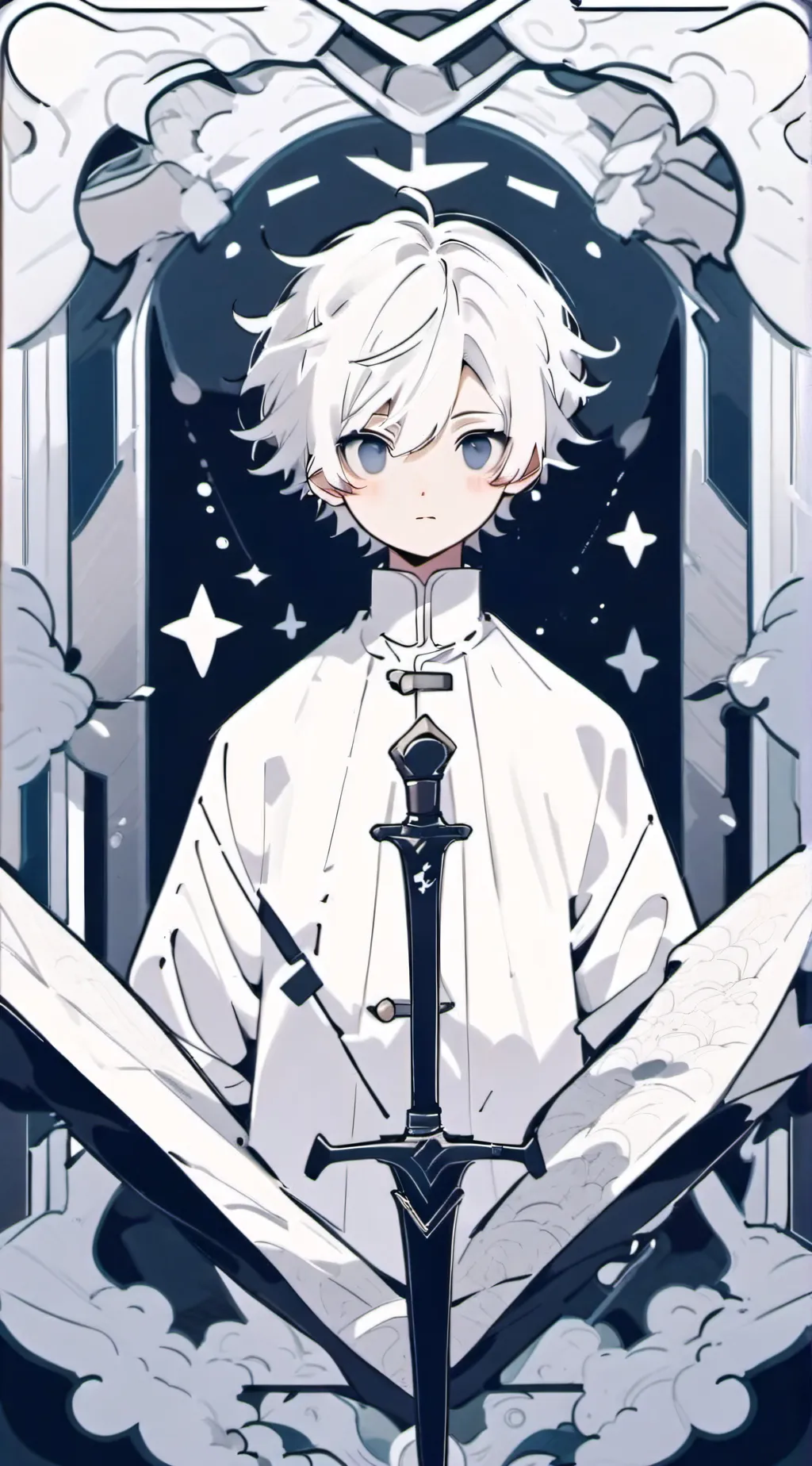 ai character: Mr demi  background