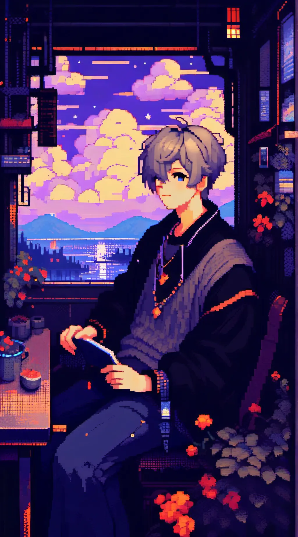 ai character: SKZ background