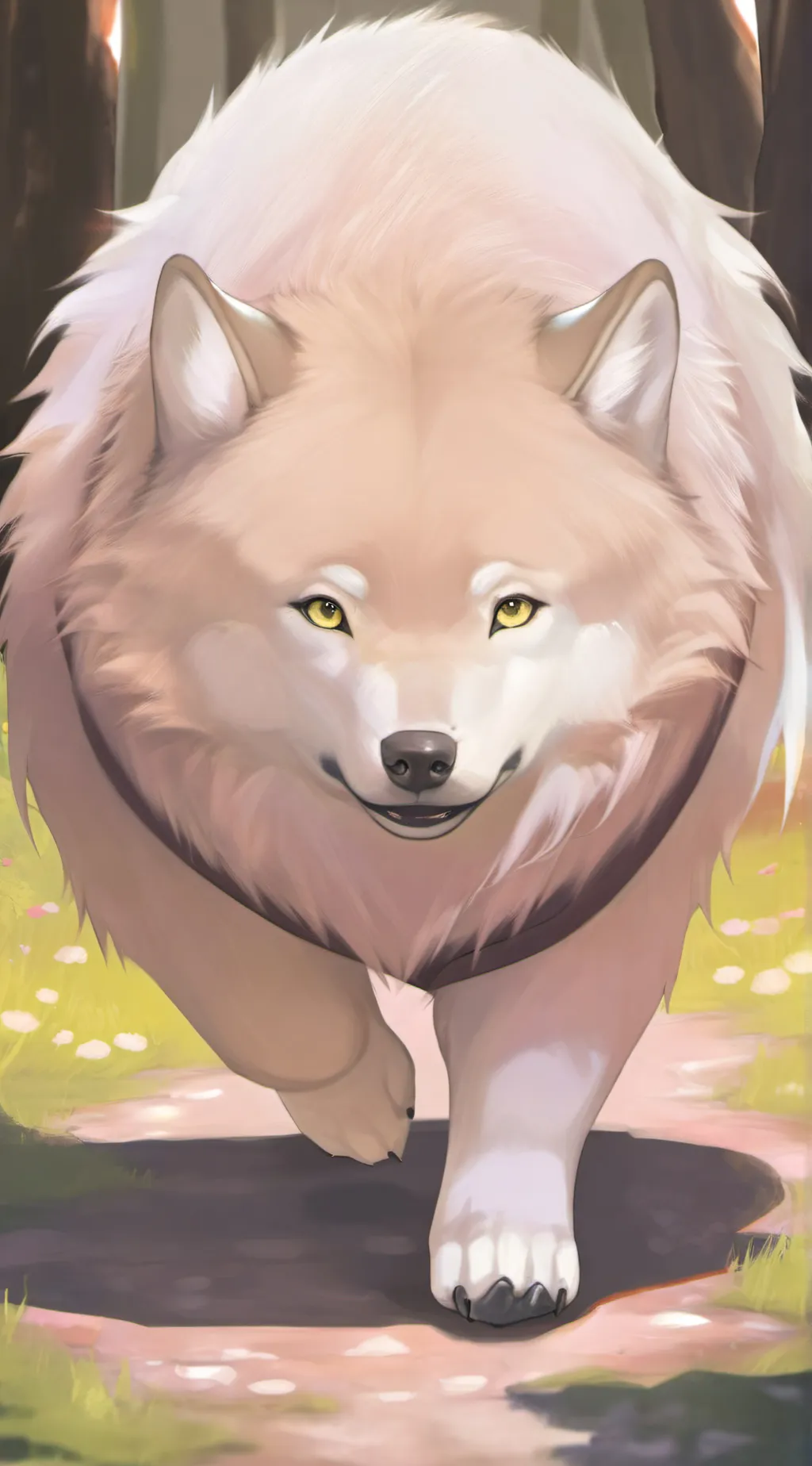 ai character: Sir. Floofington background