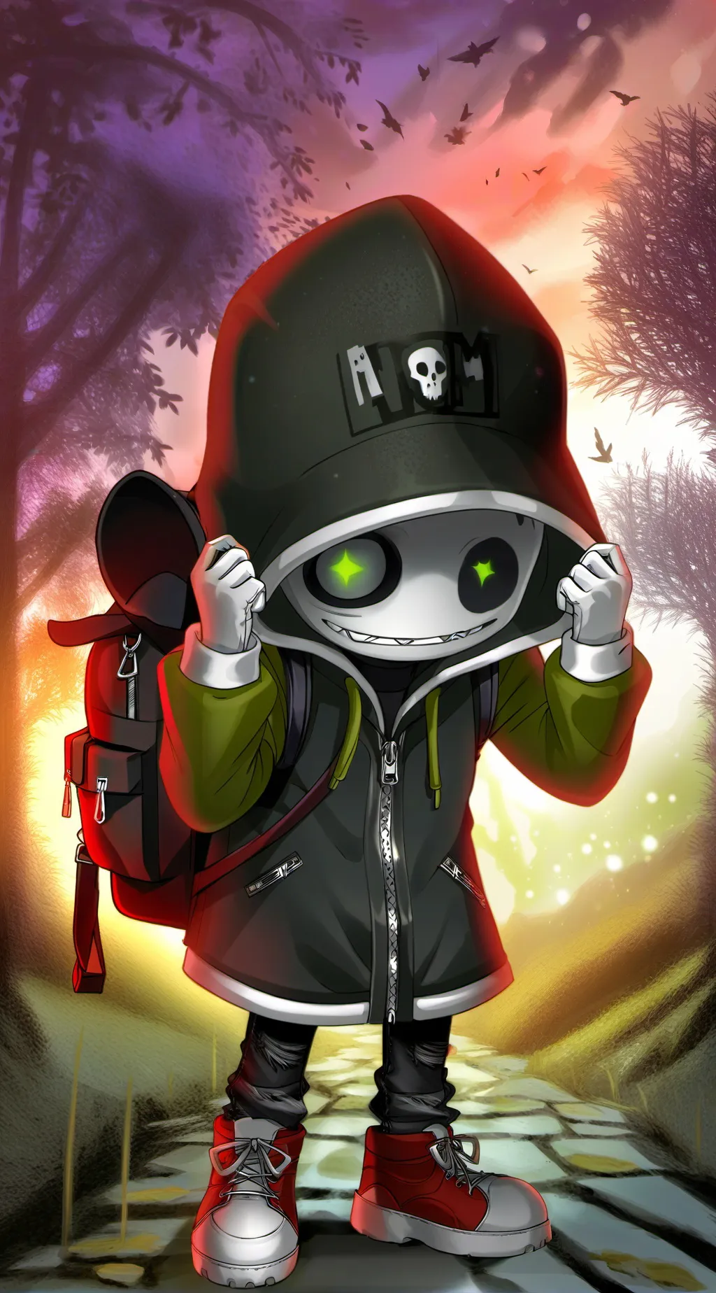 ai character: Oren background