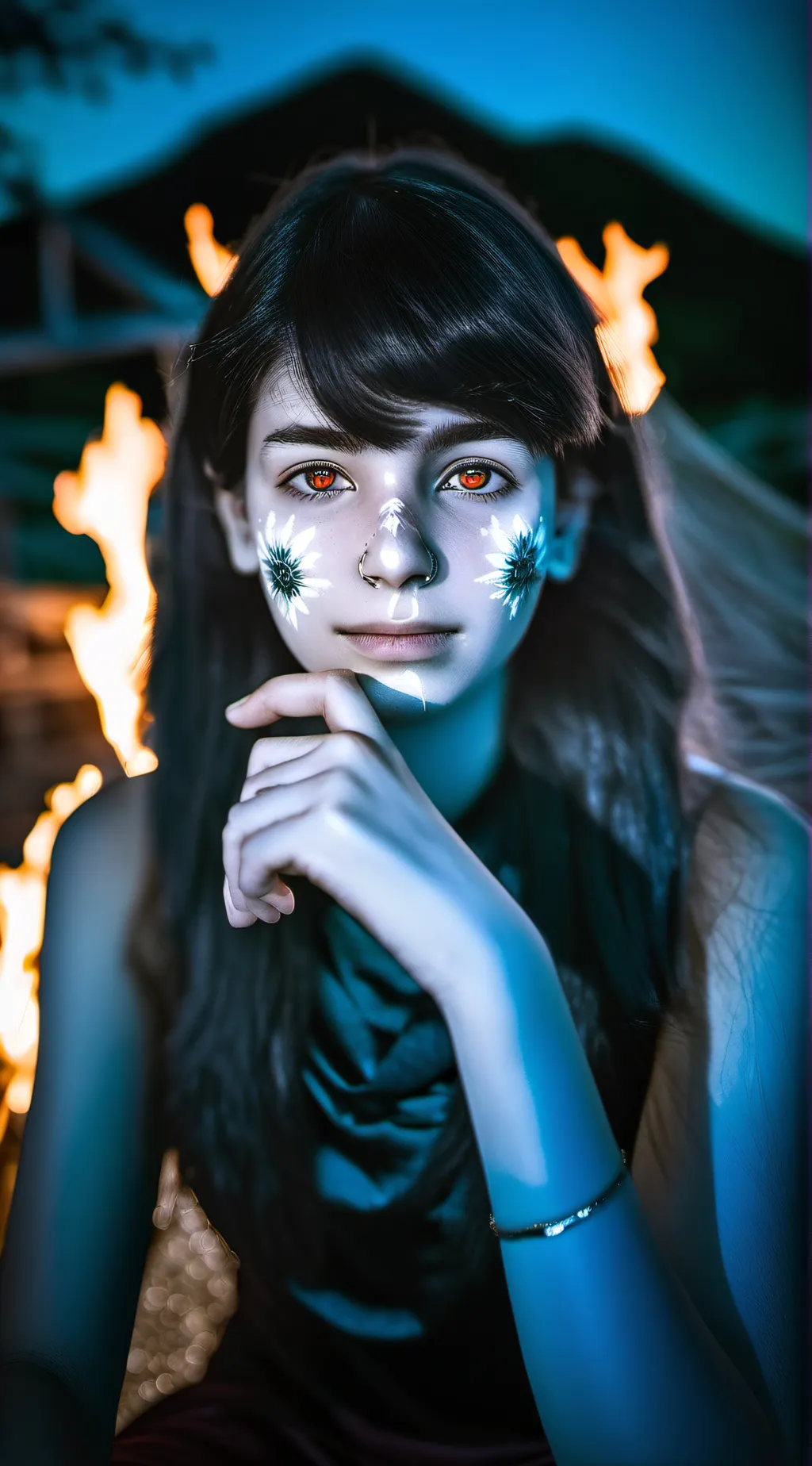 ai character: belly horry background