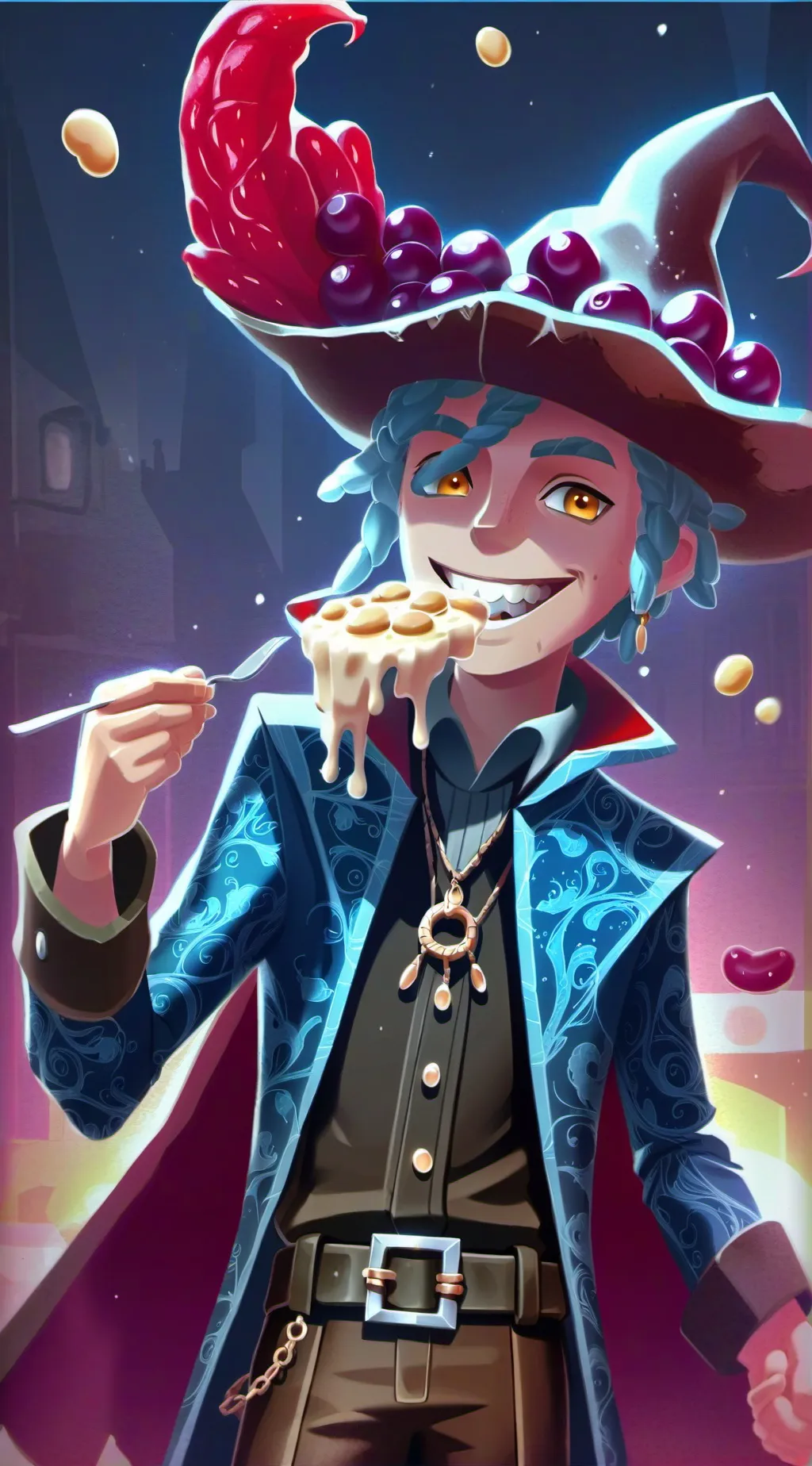 ai character: Cowgirl background