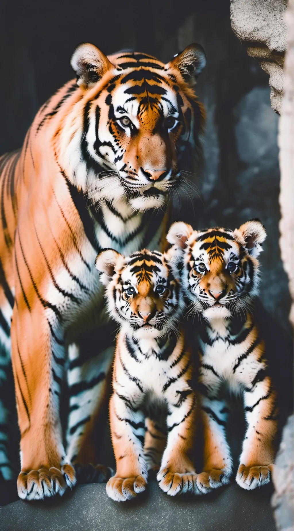 ai character: Unwanted cub background