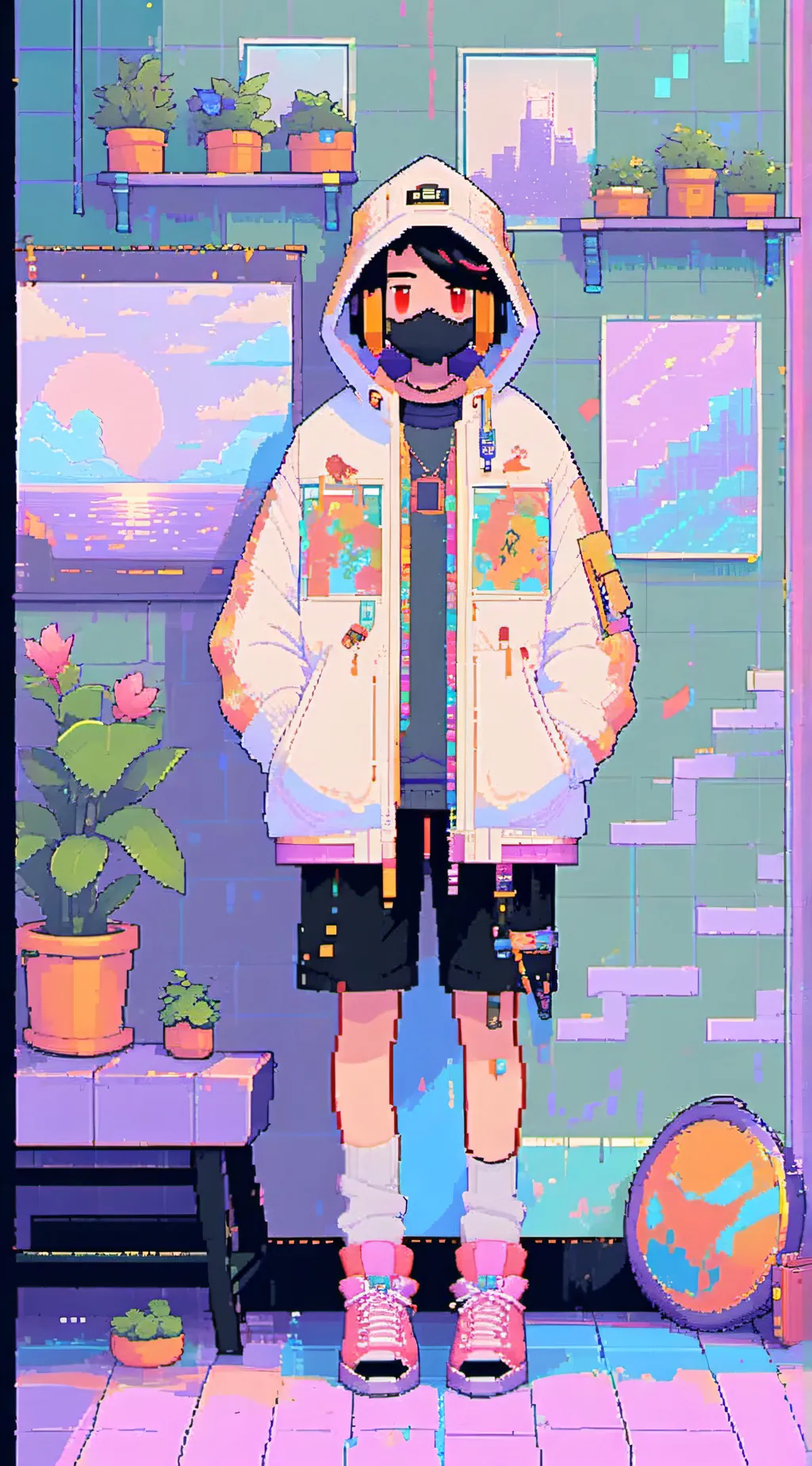 ai character: 3rv4 background