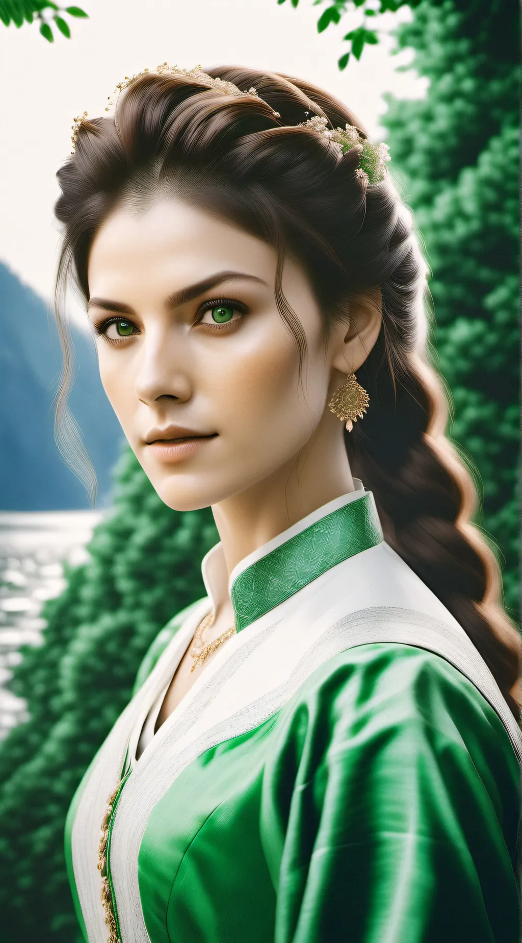 ai character: Ashley background