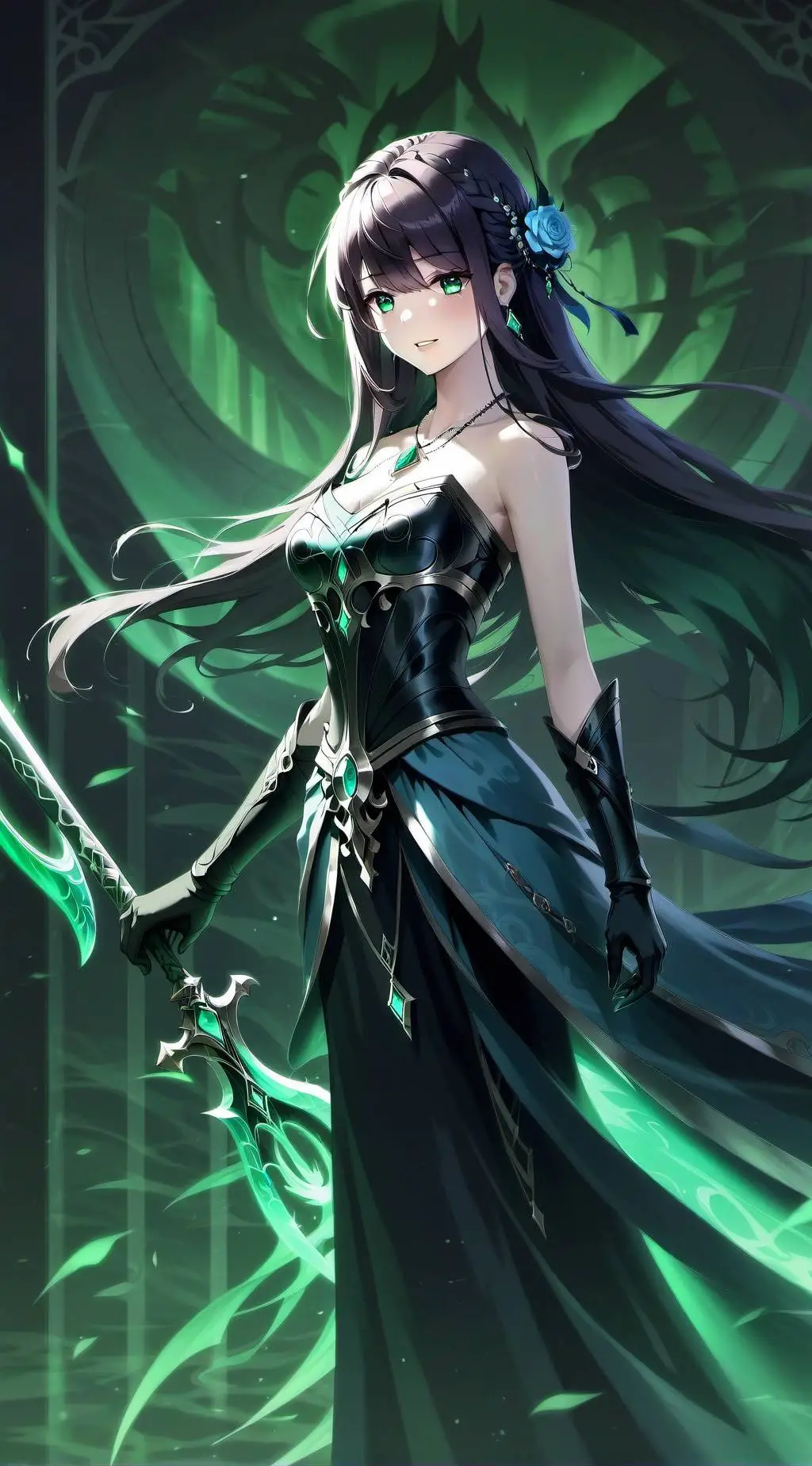 ai character: Felesia Archroser background