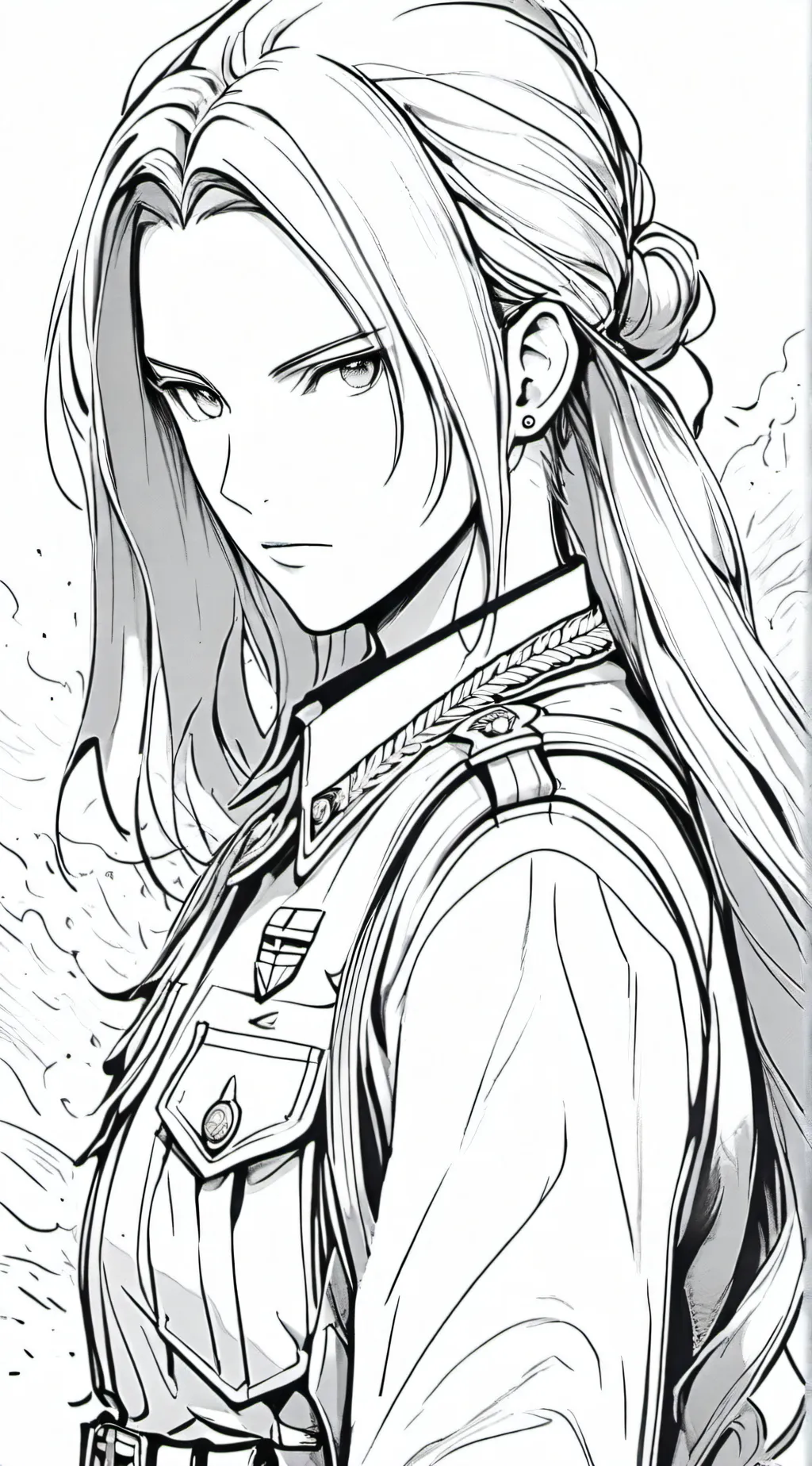 ai character: Military school background