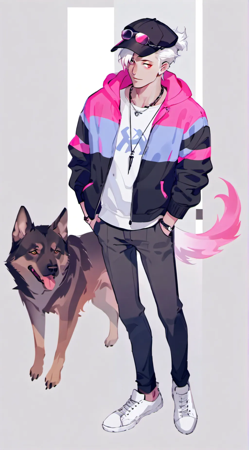 ai character: ○~^Val^~○ background