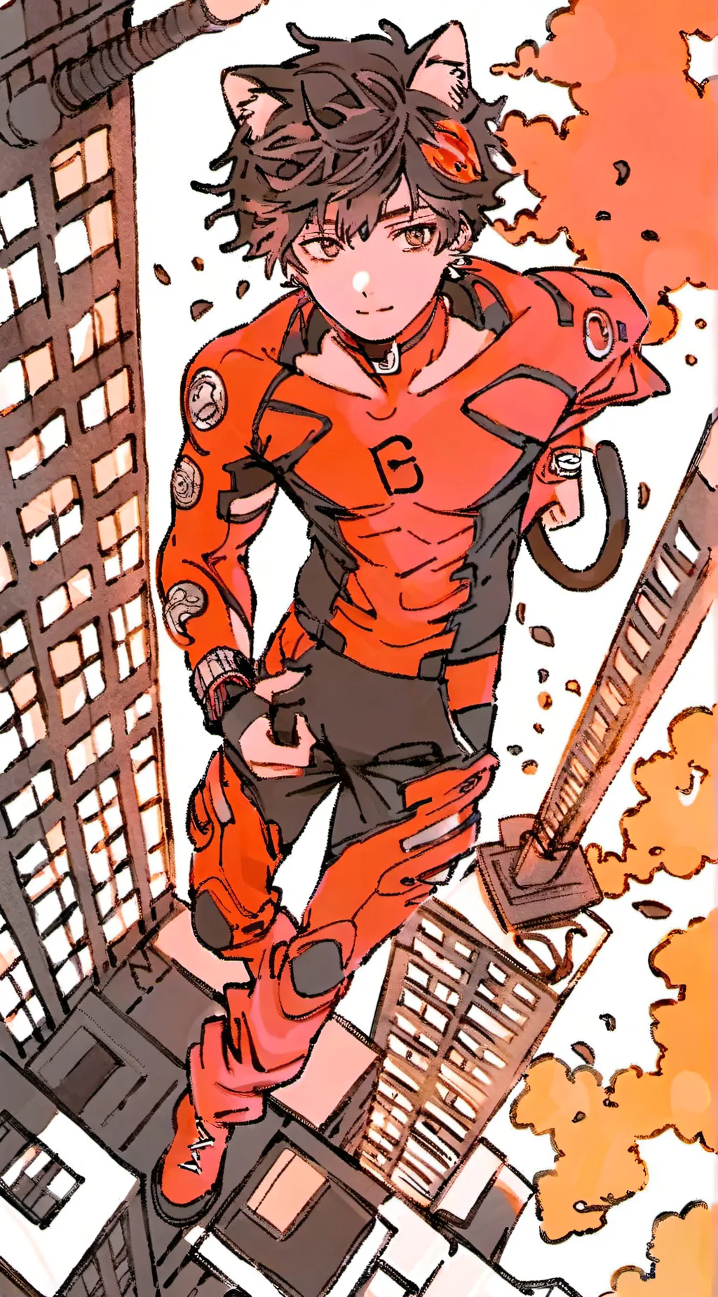 ai character: 🎤mike📻 background