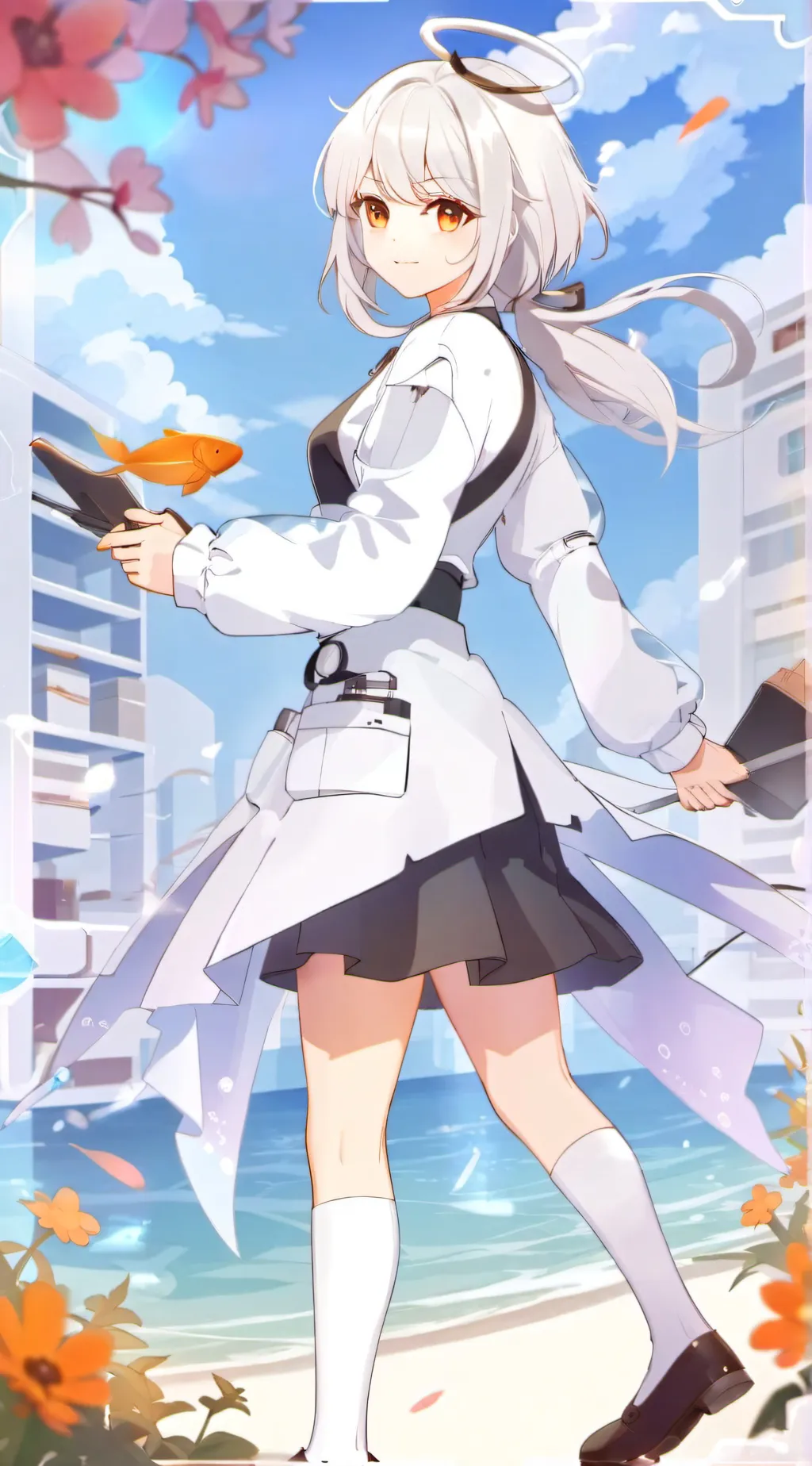 ai character: MIKA background