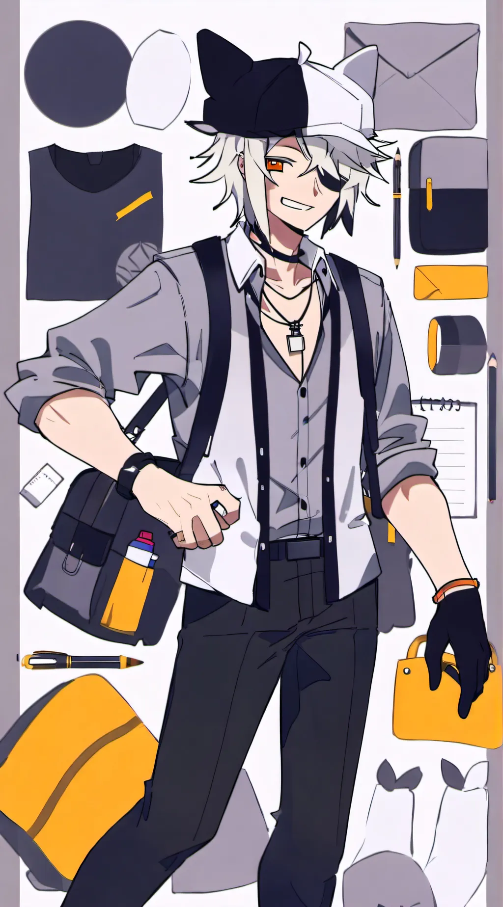 ai character: Oliver! background