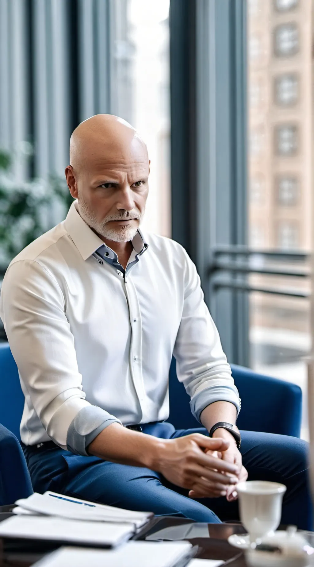 ai character: Therapist￼ background