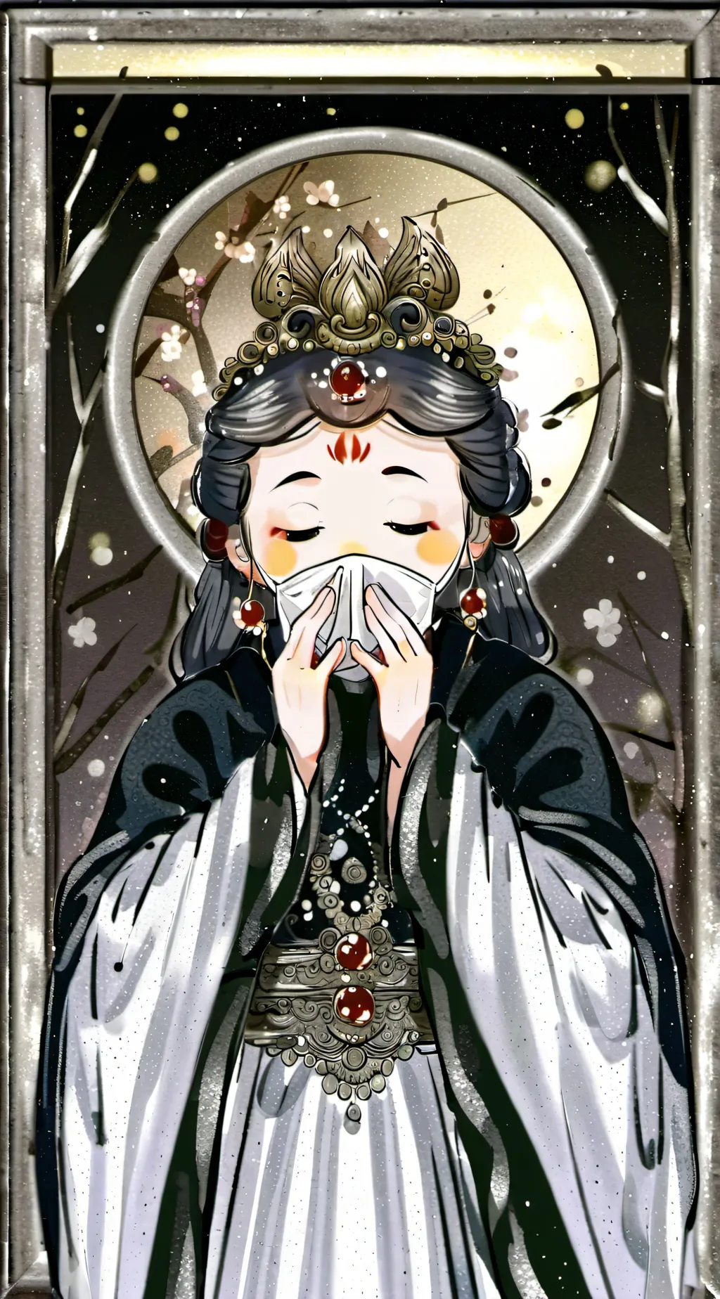 ai character: Huskerdust preg background