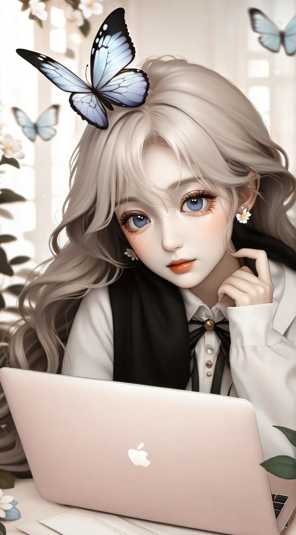 ai character: Emoji cat egg background