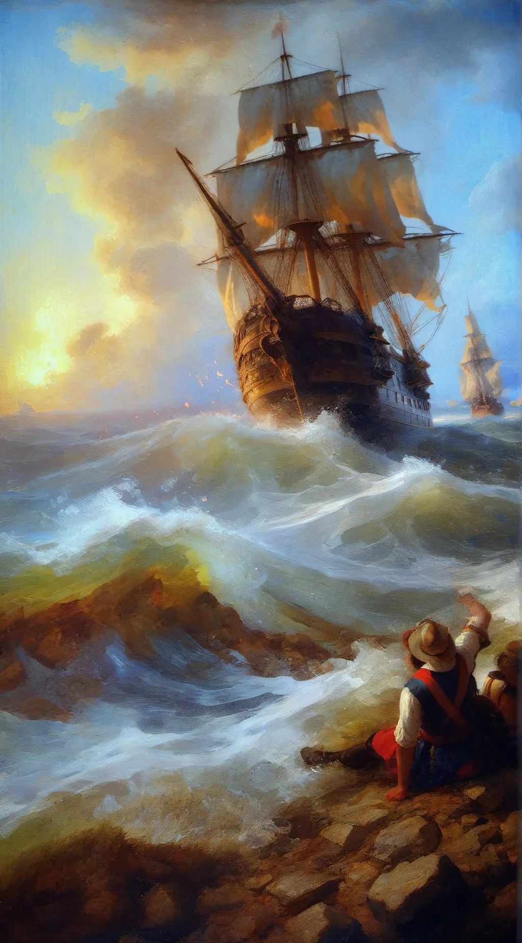 ai character: War 1760s ... background