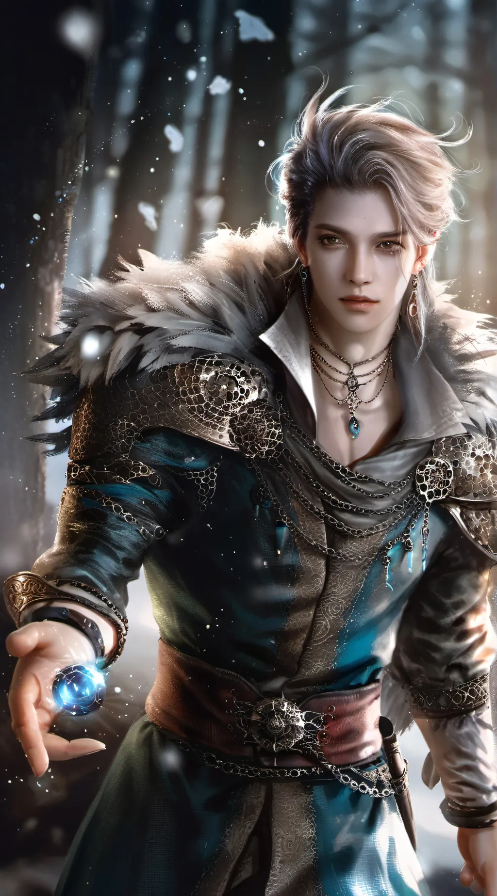 ai character: Alexander  background