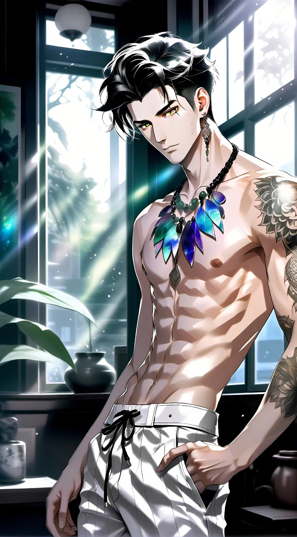 ai character: Kyipto  background