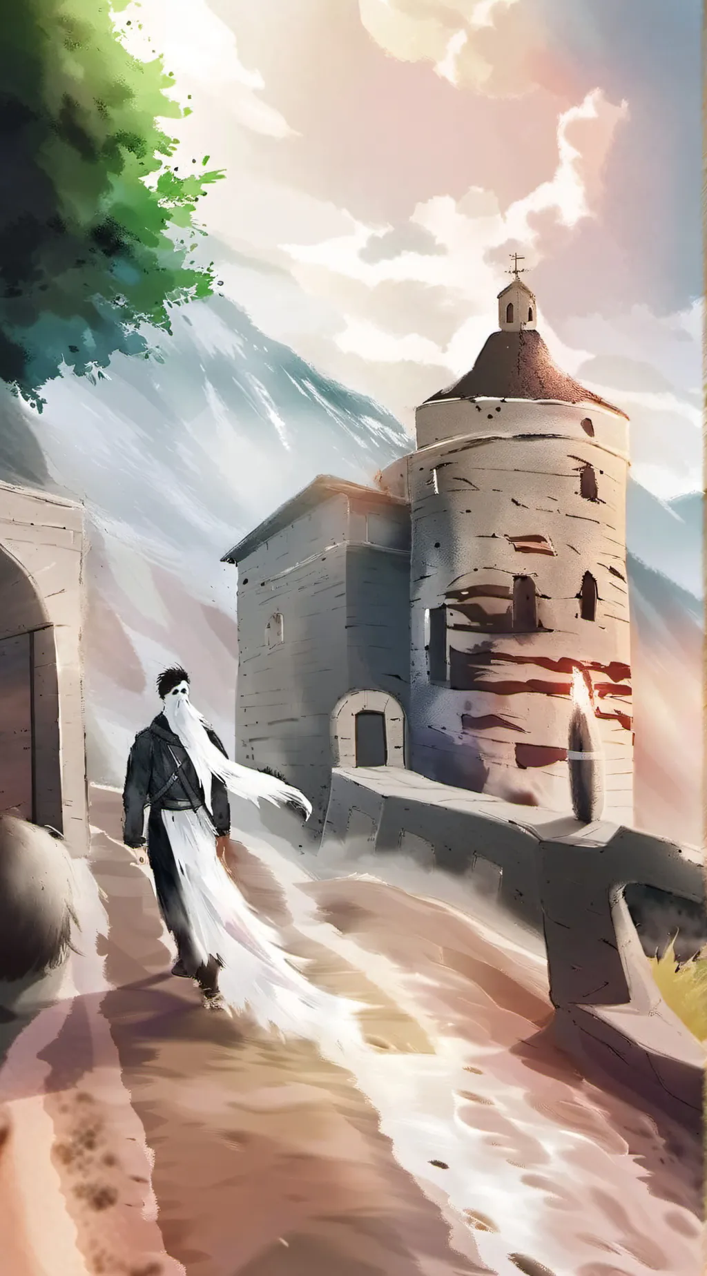 ai character: GHOSY ITALIANO background