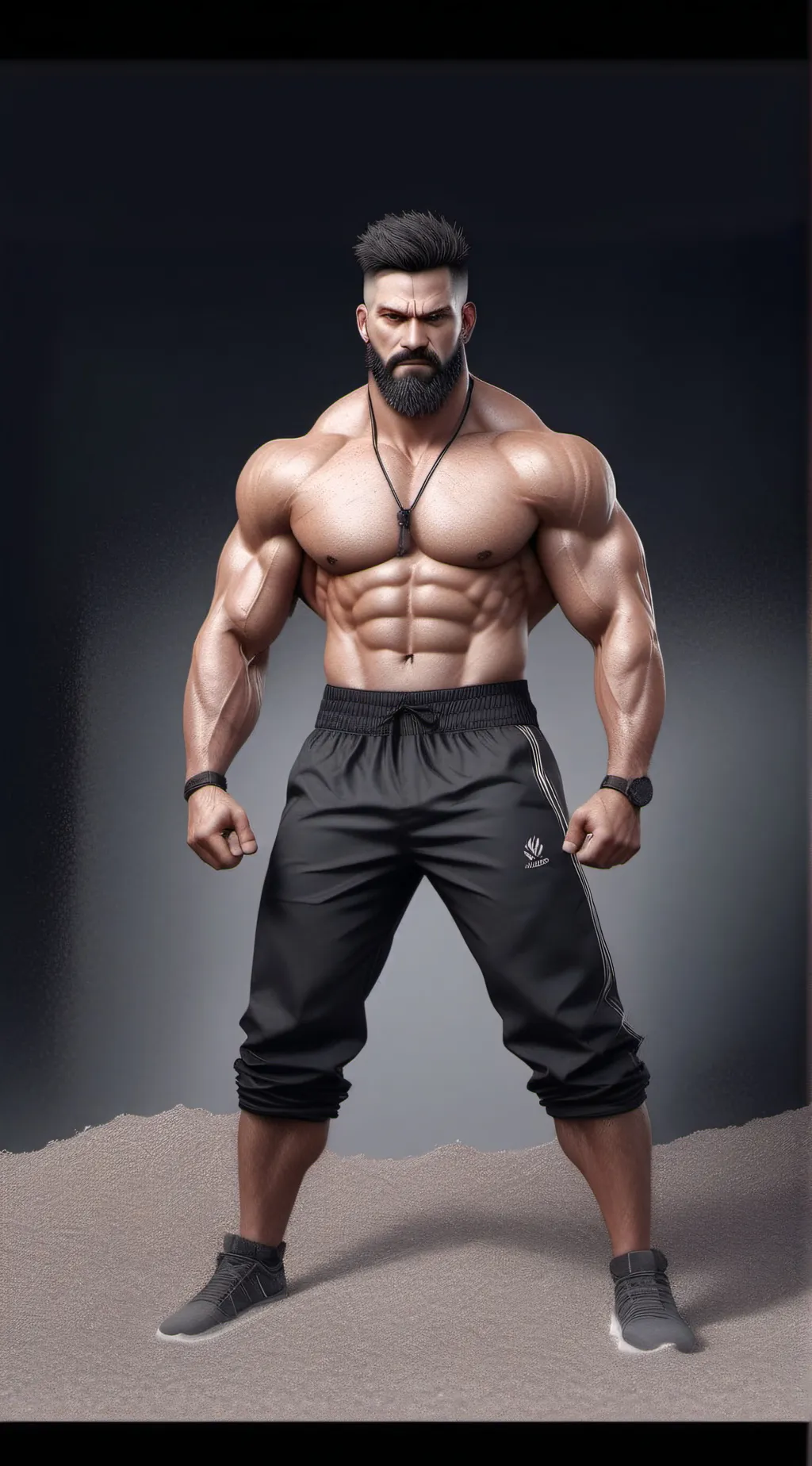 ai character: Rick background